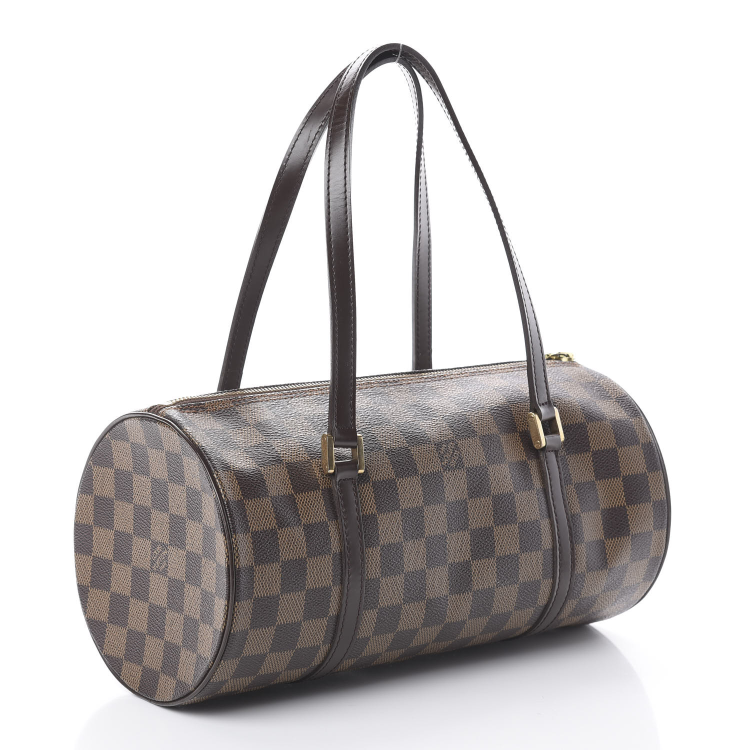 Louis Vuitton Damier Ebene Papillon 30 Boston Satchel