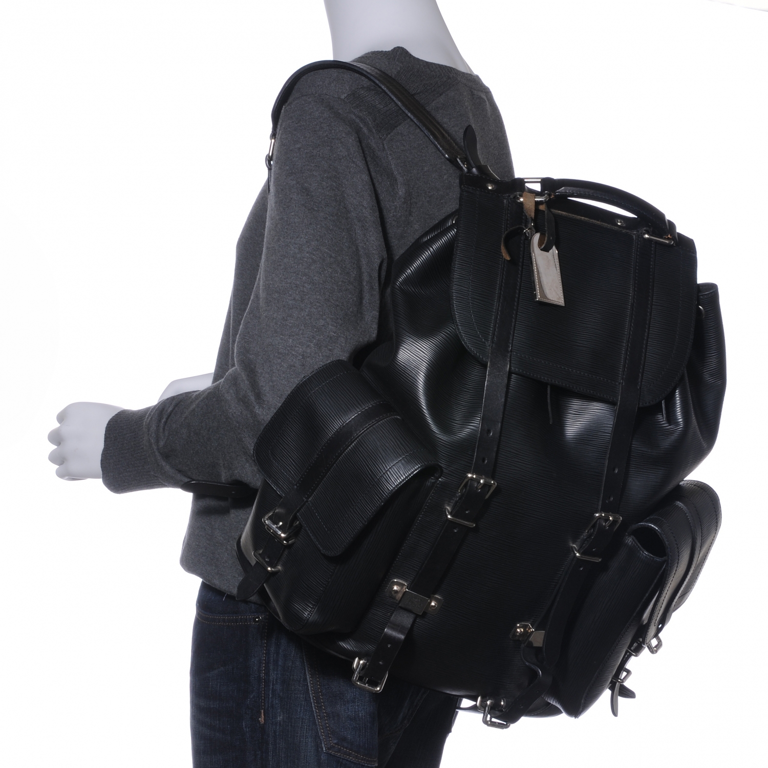 louis vuitton epi christopher backpack