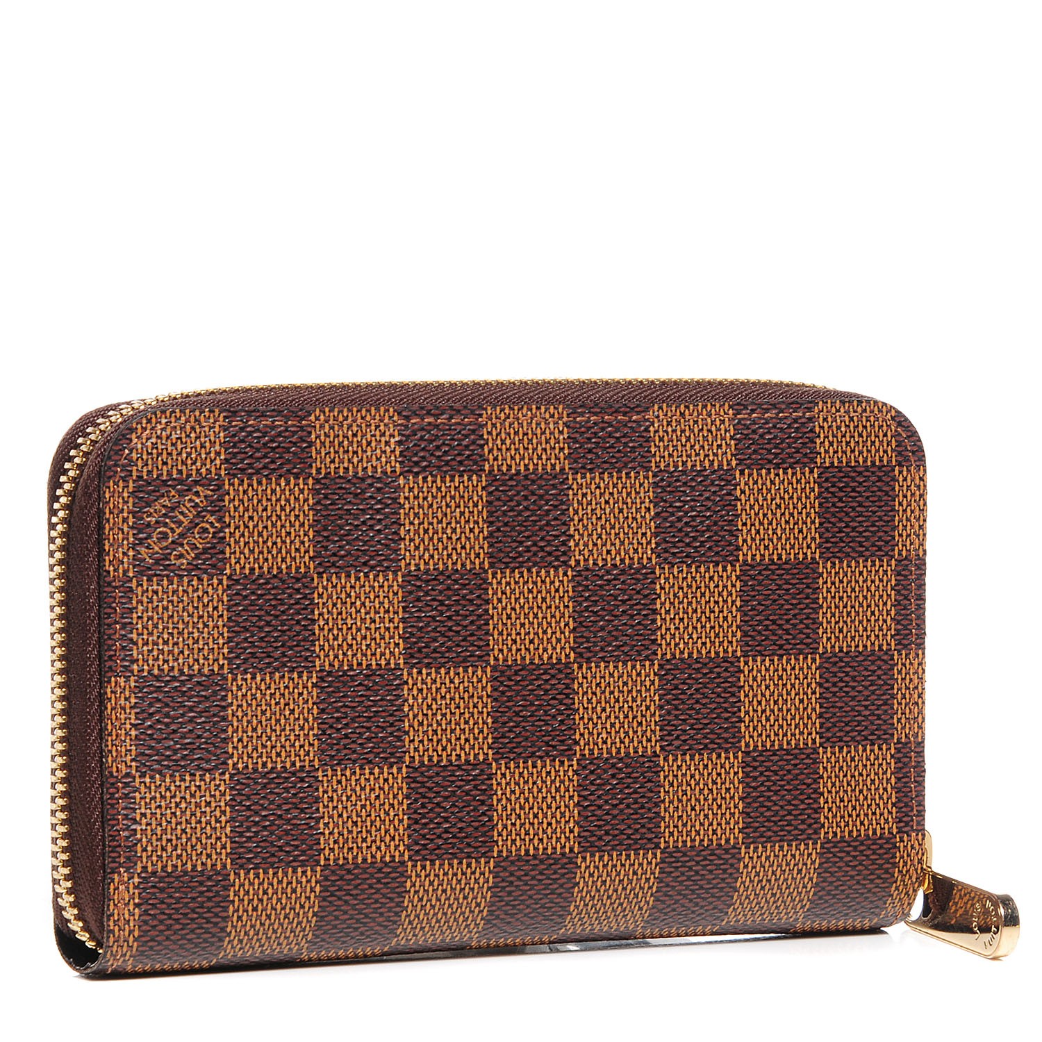 LOUIS VUITTON Damier  Ebene Zippy Compact Wallet  95259