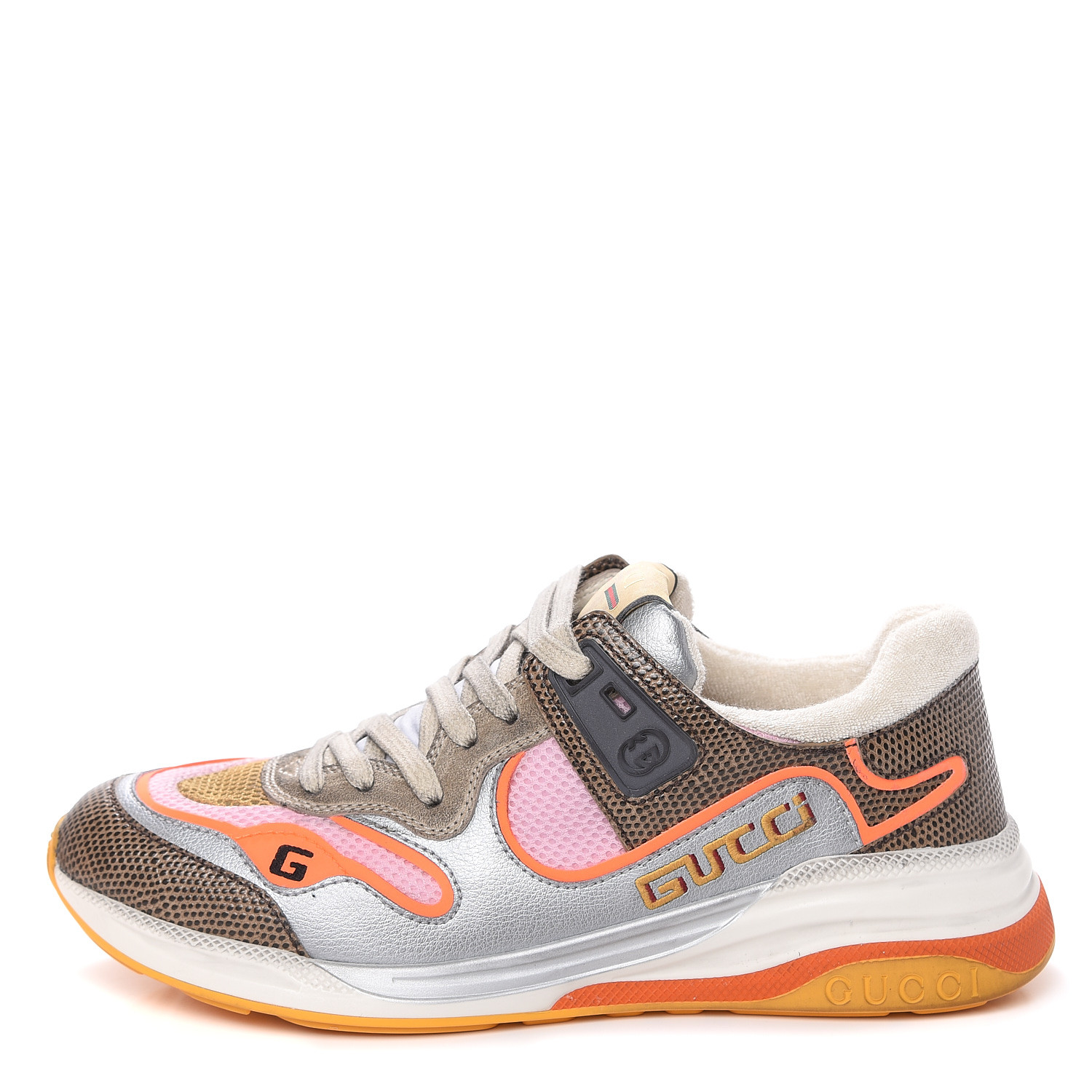 gucci embossed sneakers