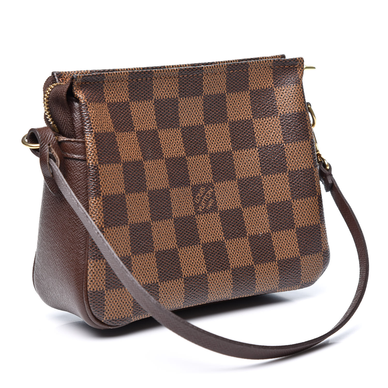  LOUIS  VUITTON  Damier Ebene Trousse Make  Up  Bag  Pochette 