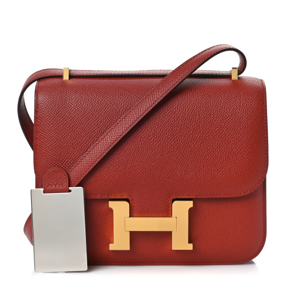 HERMES Epsom Constance 18 Rouge Venetian