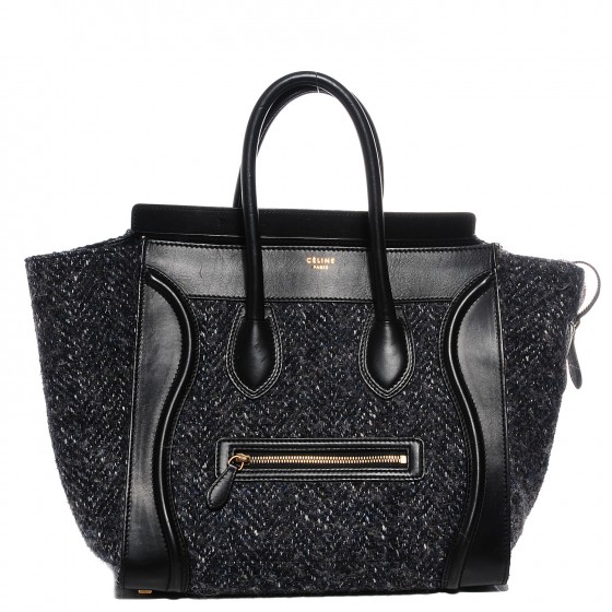 celine tweed bag