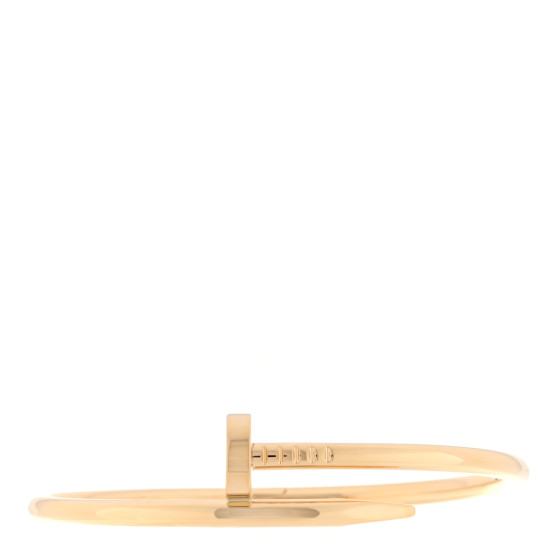 CARTIER 18K Yellow Gold Juste Un Clou Bracelet 17