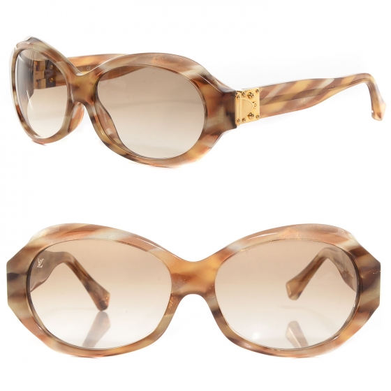 Louis Vuitton Soupcon Rond Sunglasses Z0148e Light Glitter