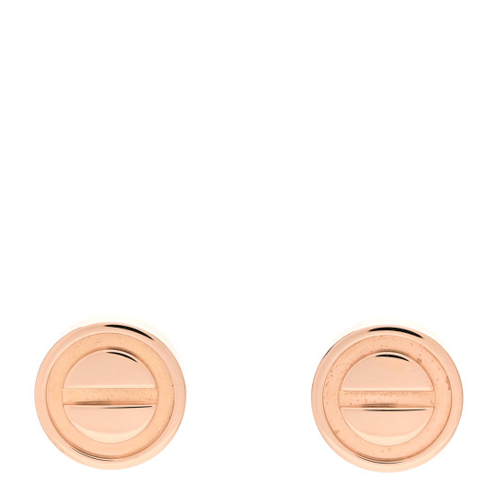 CARTIER 18K Pink Gold LOVE Earrings