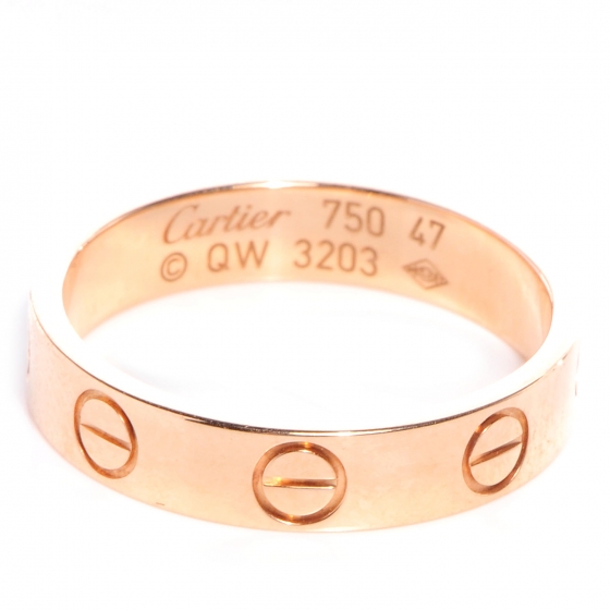 Cartier Pink Gold Wedding Band euromeddesign