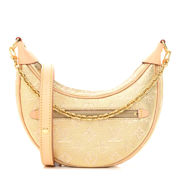 LOUIS VUITTON Monoglam Loop PM Beige